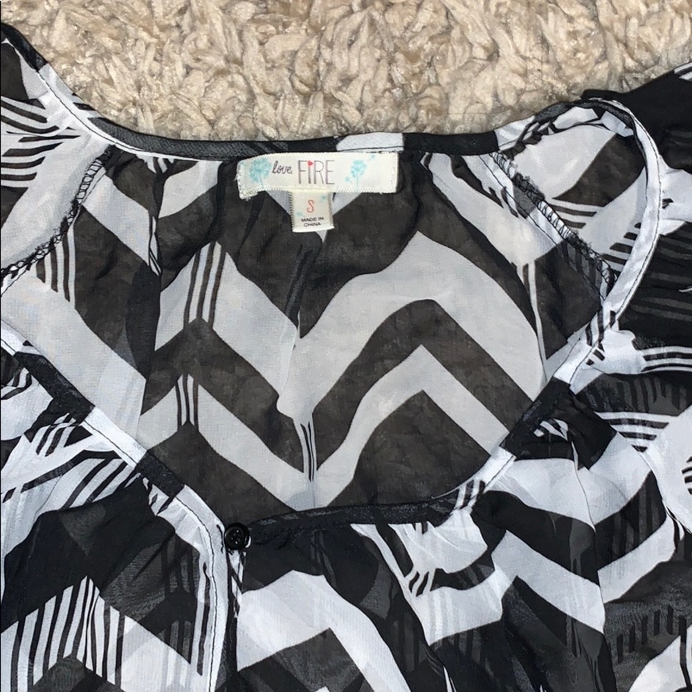 Chevron blouse - Picture 3 of 3